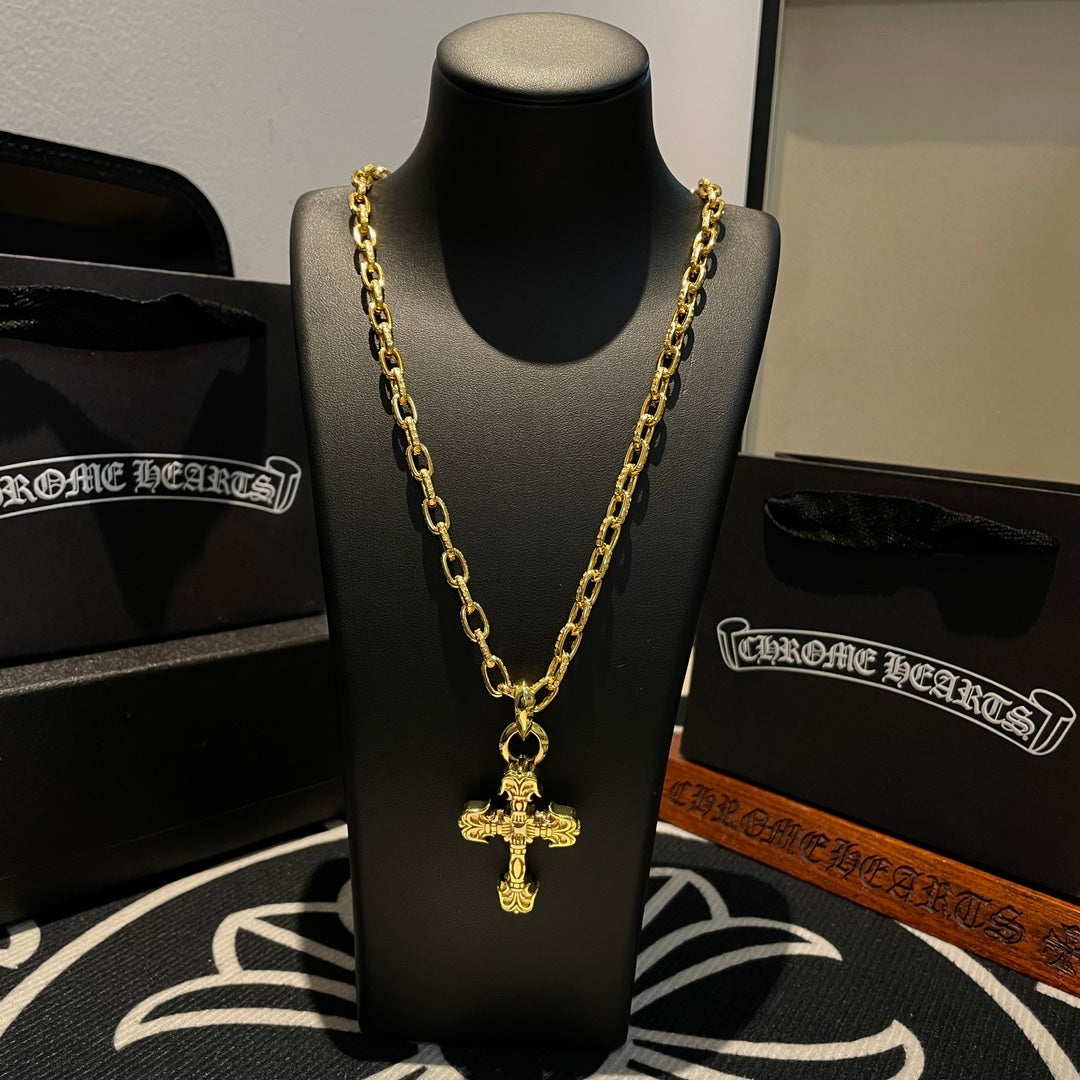 LuxluxHouse Best Quality Accessories Necklace Chrome Hearts