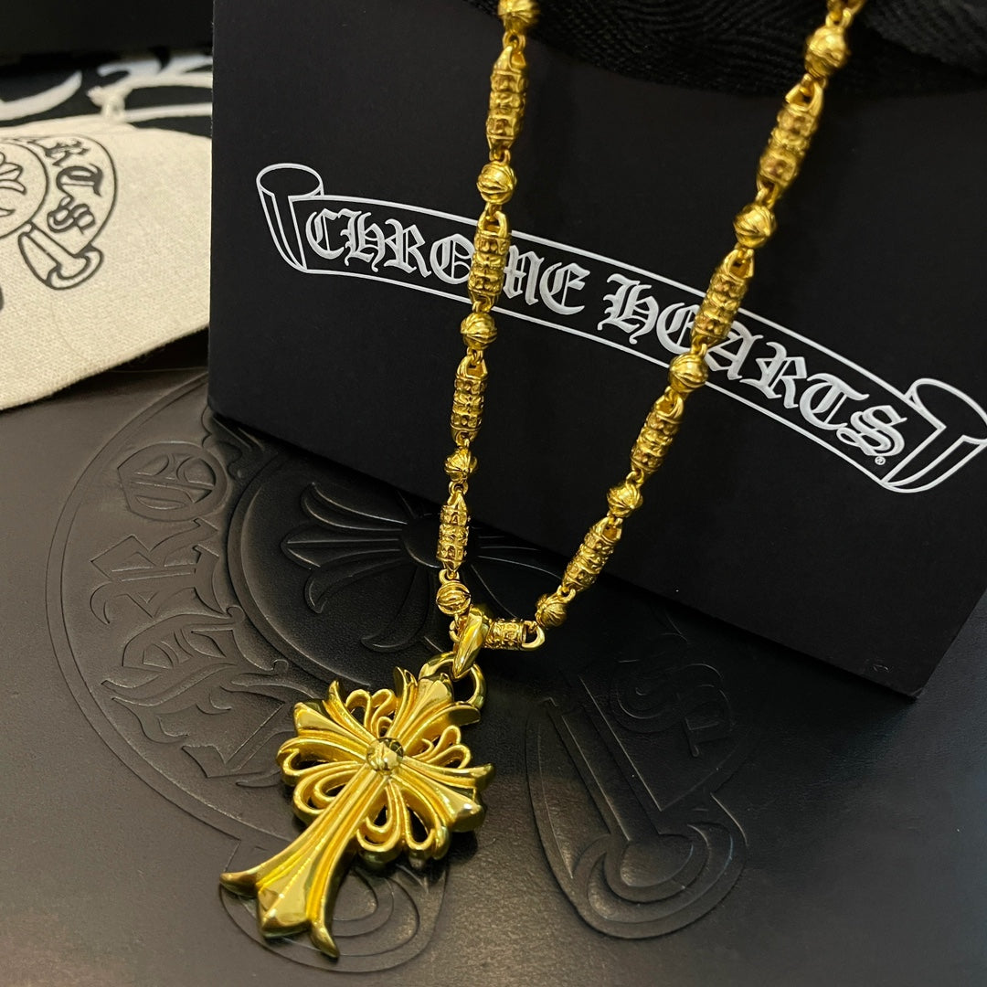 LuxluxHouse Best Quality Accessories Necklace Chrome Hearts