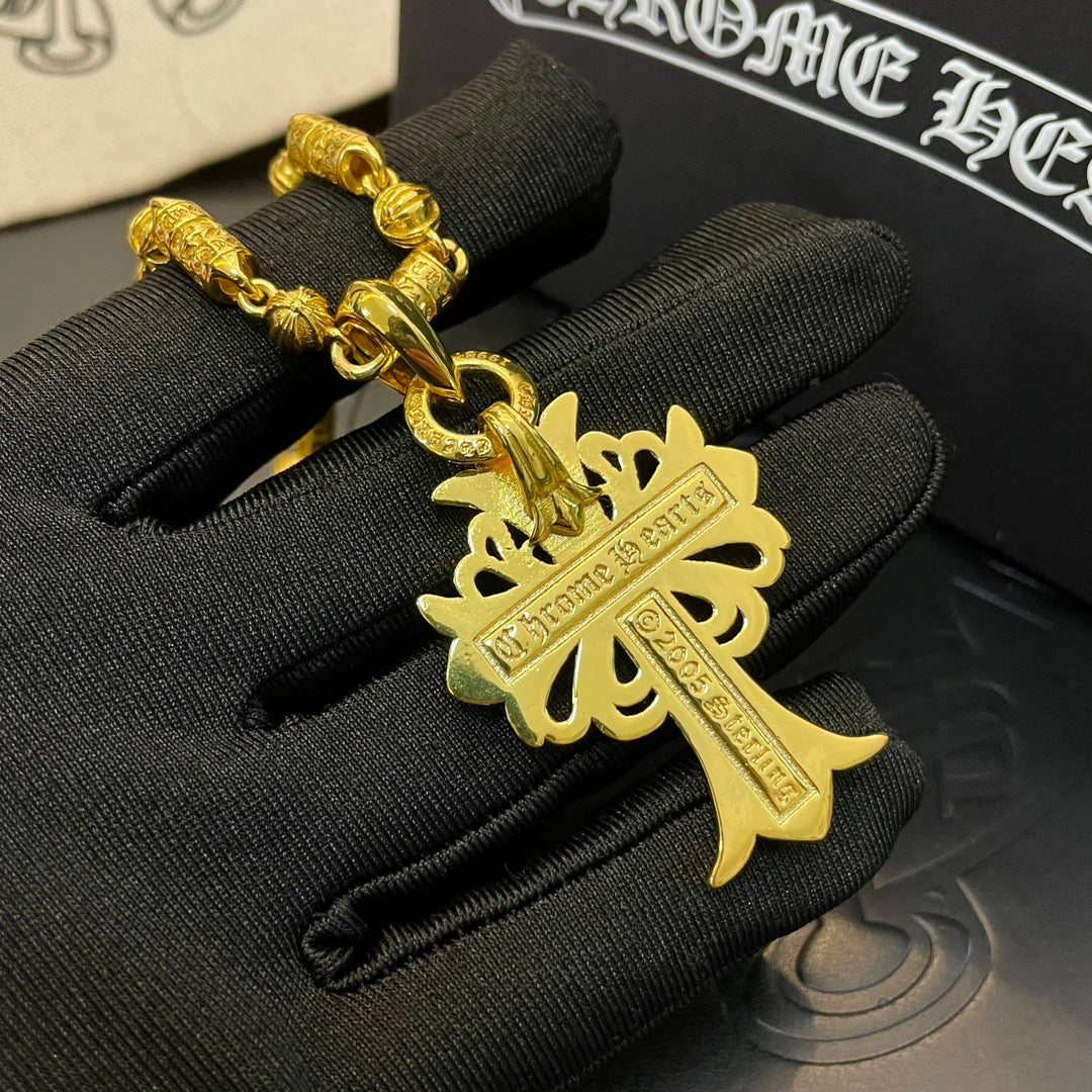 LuxluxHouse Best Quality Accessories Necklace Chrome Hearts