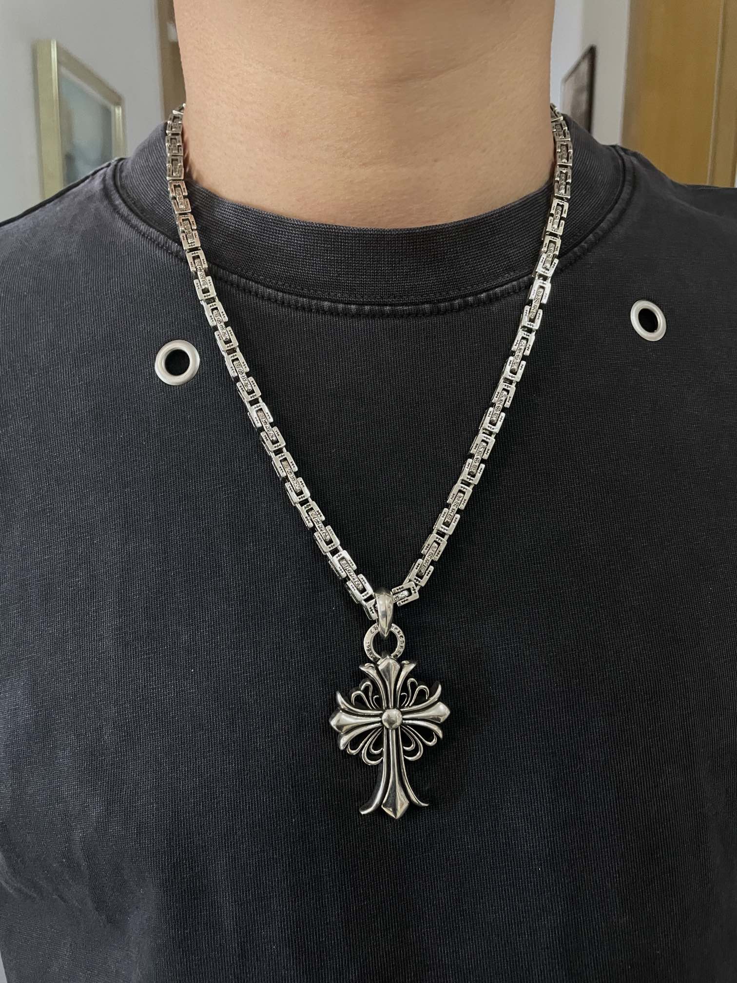 LuxluxHouse Best Quality Accessories Necklace Chrome Hearts