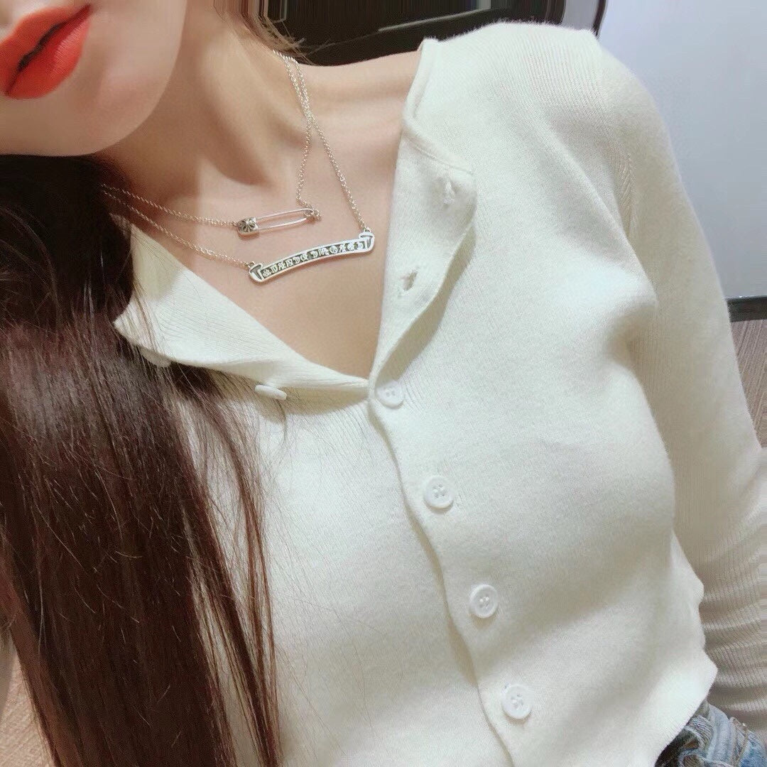 LuxluxHouse Best Quality Accessories Necklace Chrome Hearts