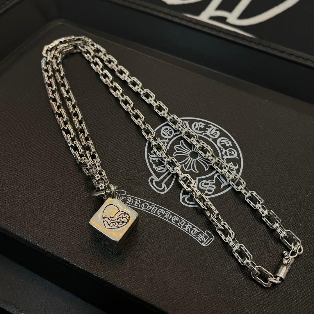 LuxluxHouse Best Quality Accessories Necklace Chrome Hearts