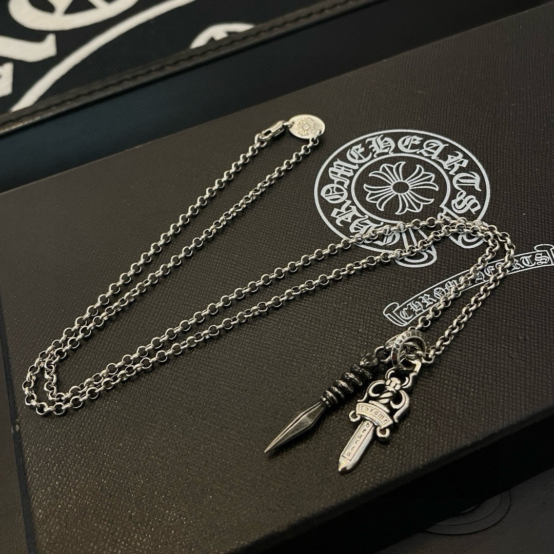 LuxluxHouse Best Quality Accessories Necklace Chrome Hearts