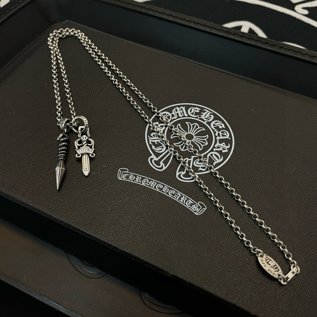 LuxluxHouse Best Quality Accessories Necklace Chrome Hearts