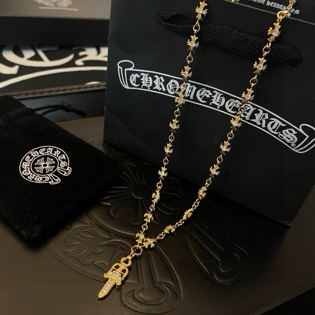 LuxluxHouse Best Quality Accessories Necklace Chrome Hearts