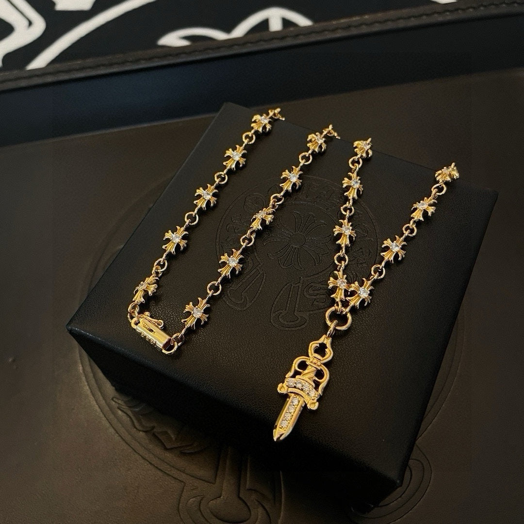 LuxluxHouse Best Quality Accessories Necklace Chrome Hearts