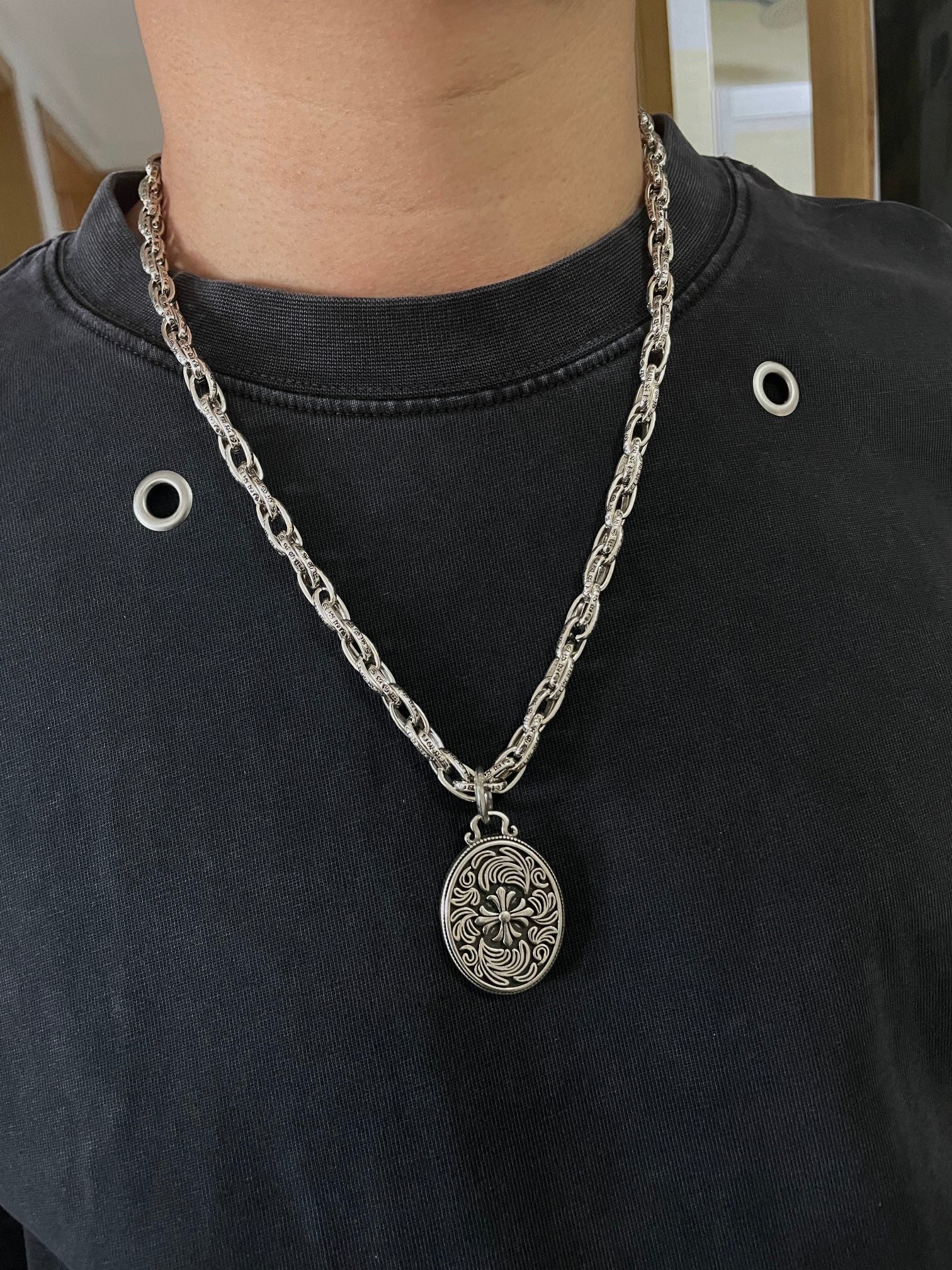 LuxluxHouse Best Quality Accessories Necklace Chrome Hearts