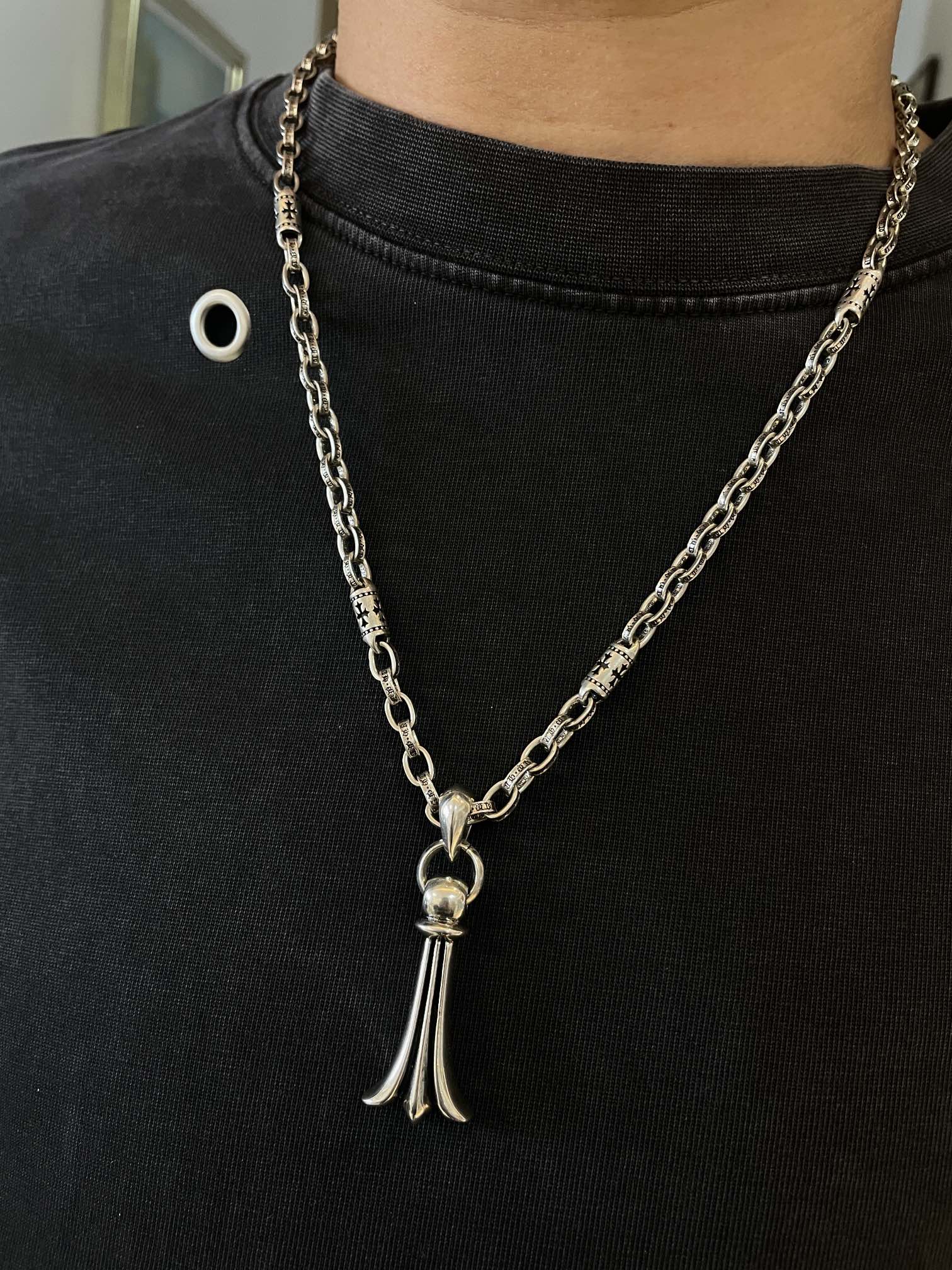 LuxluxHouse Best Quality Accessories Necklace Chrome Hearts