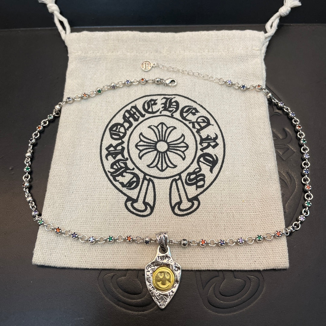 LuxluxHouse Best Quality Accessories Necklace Chrome Hearts