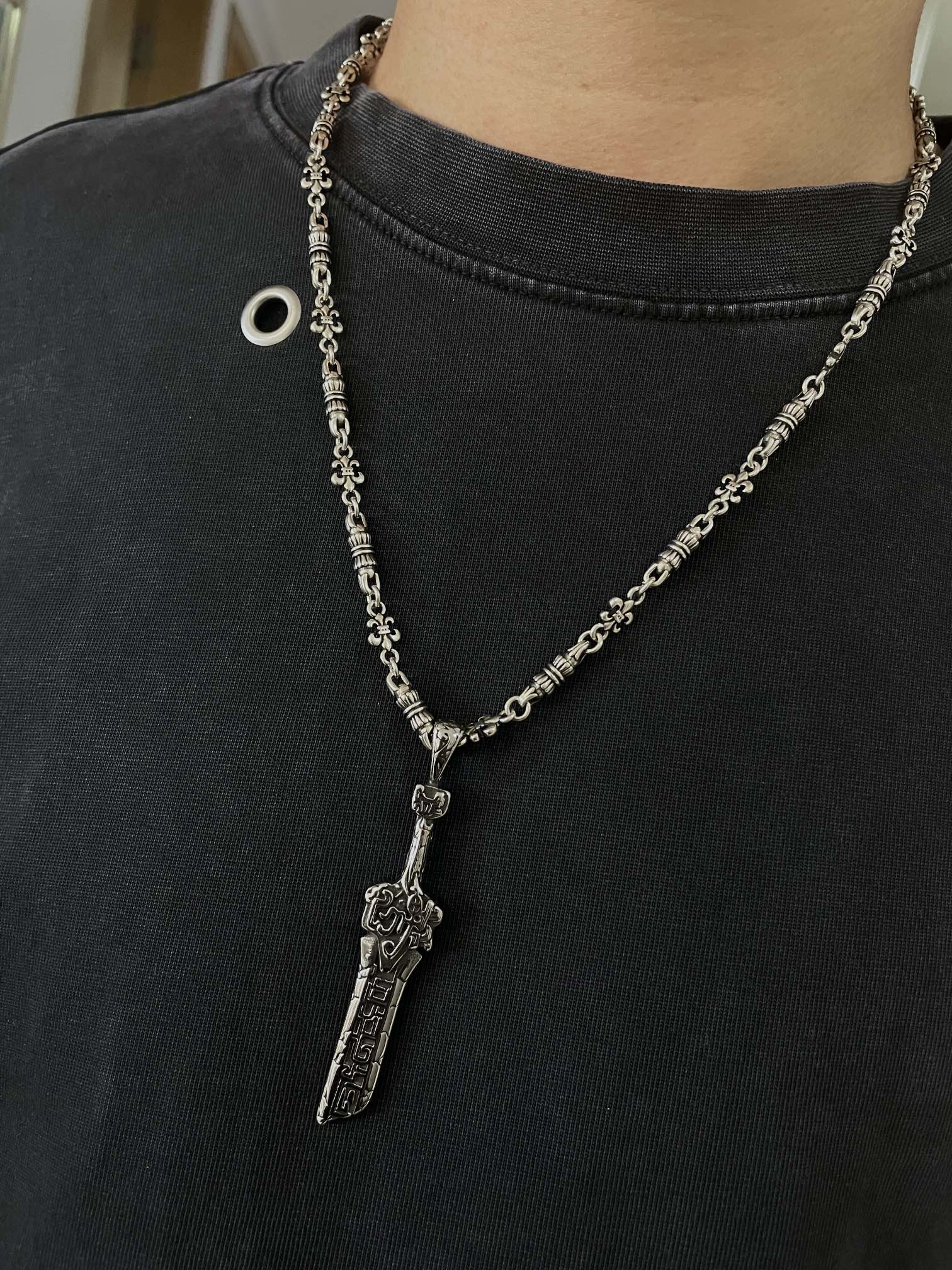 LuxluxHouse Best Quality Accessories Necklace Chrome Hearts