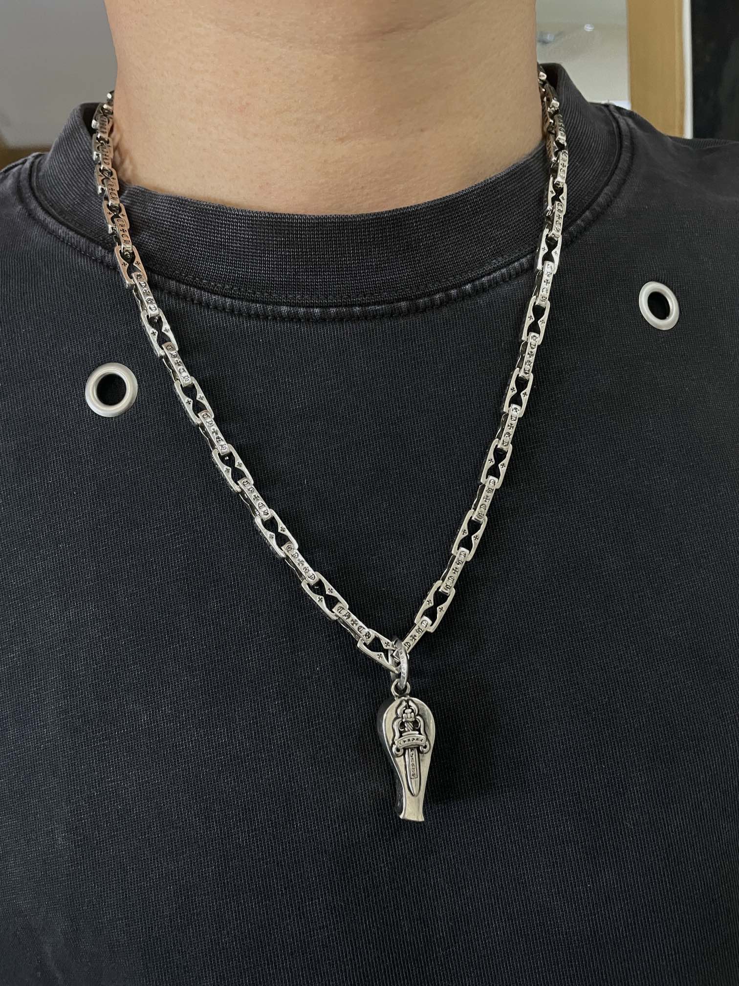 LuxluxHouse Best Quality Accessories Necklace Chrome Hearts