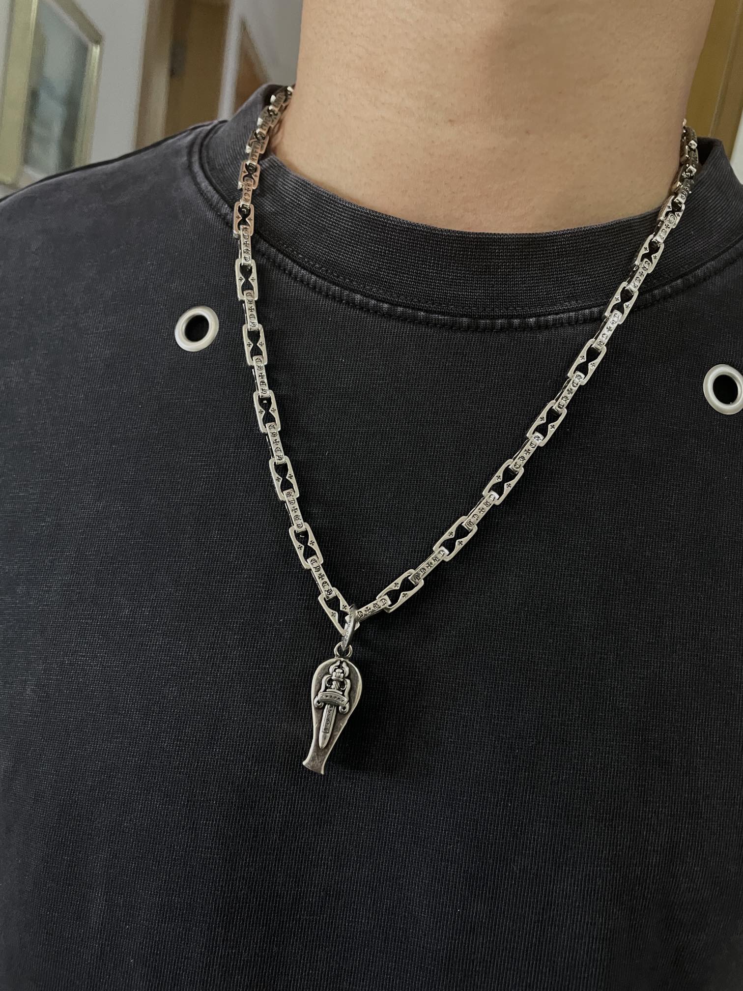 LuxluxHouse Best Quality Accessories Necklace Chrome Hearts