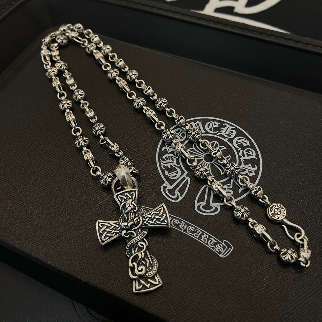 LuxluxHouse Best Quality Accessories Necklace Chrome Hearts