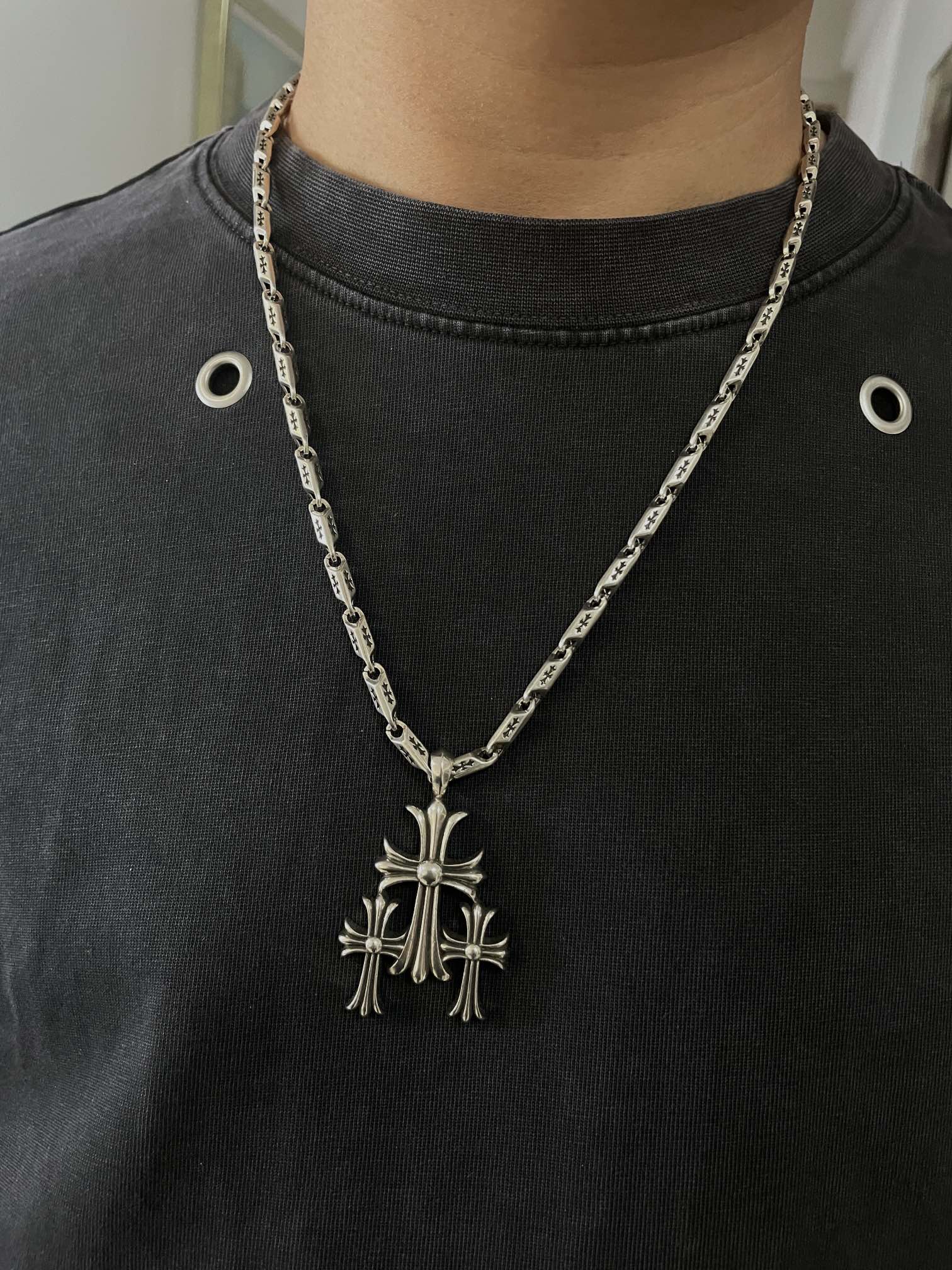 LuxluxHouse Best Quality Accessories Necklace Chrome Hearts