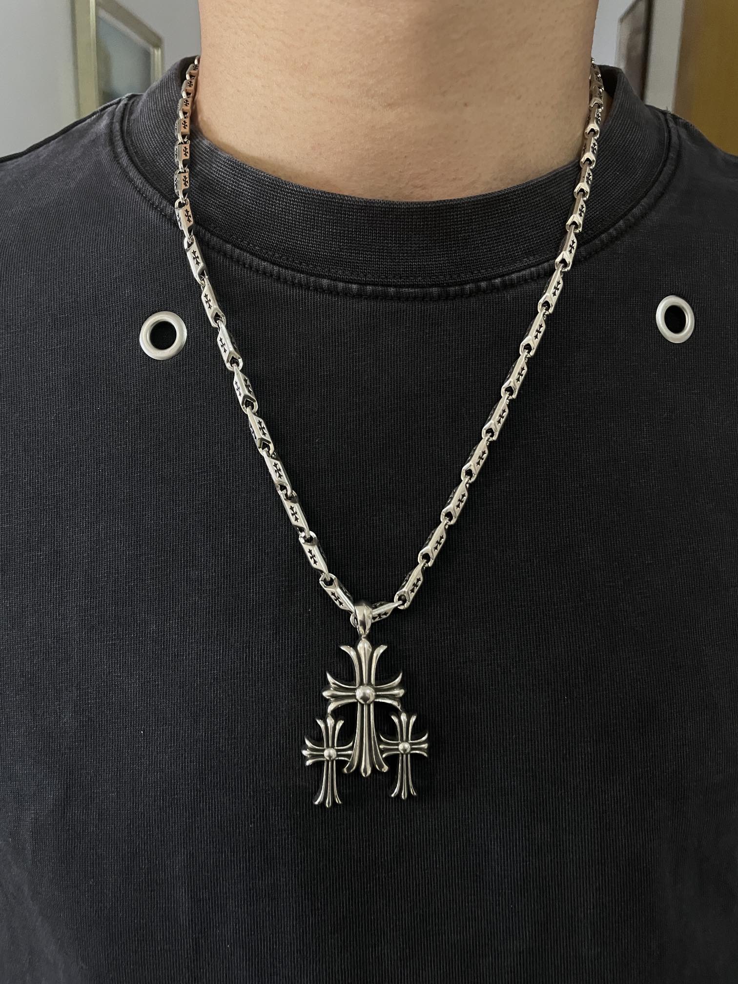 LuxluxHouse Best Quality Accessories Necklace Chrome Hearts