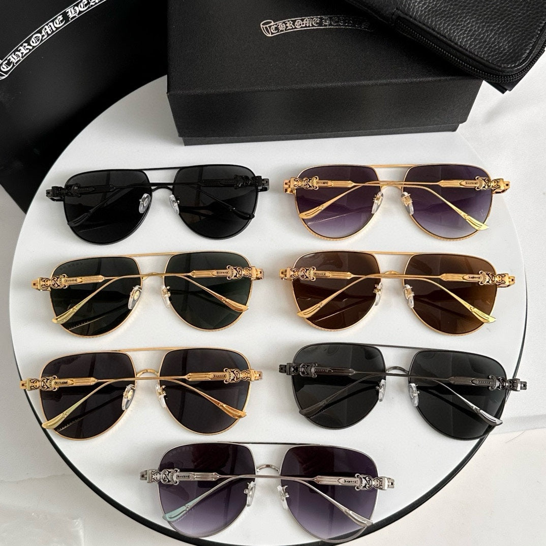 LuxluxHouse Best Quality Glasses Chrome Hearts