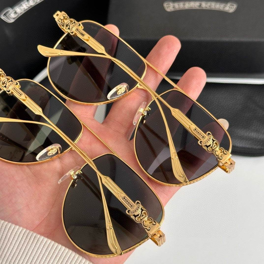 LuxluxHouse Best Quality Glasses Chrome Hearts