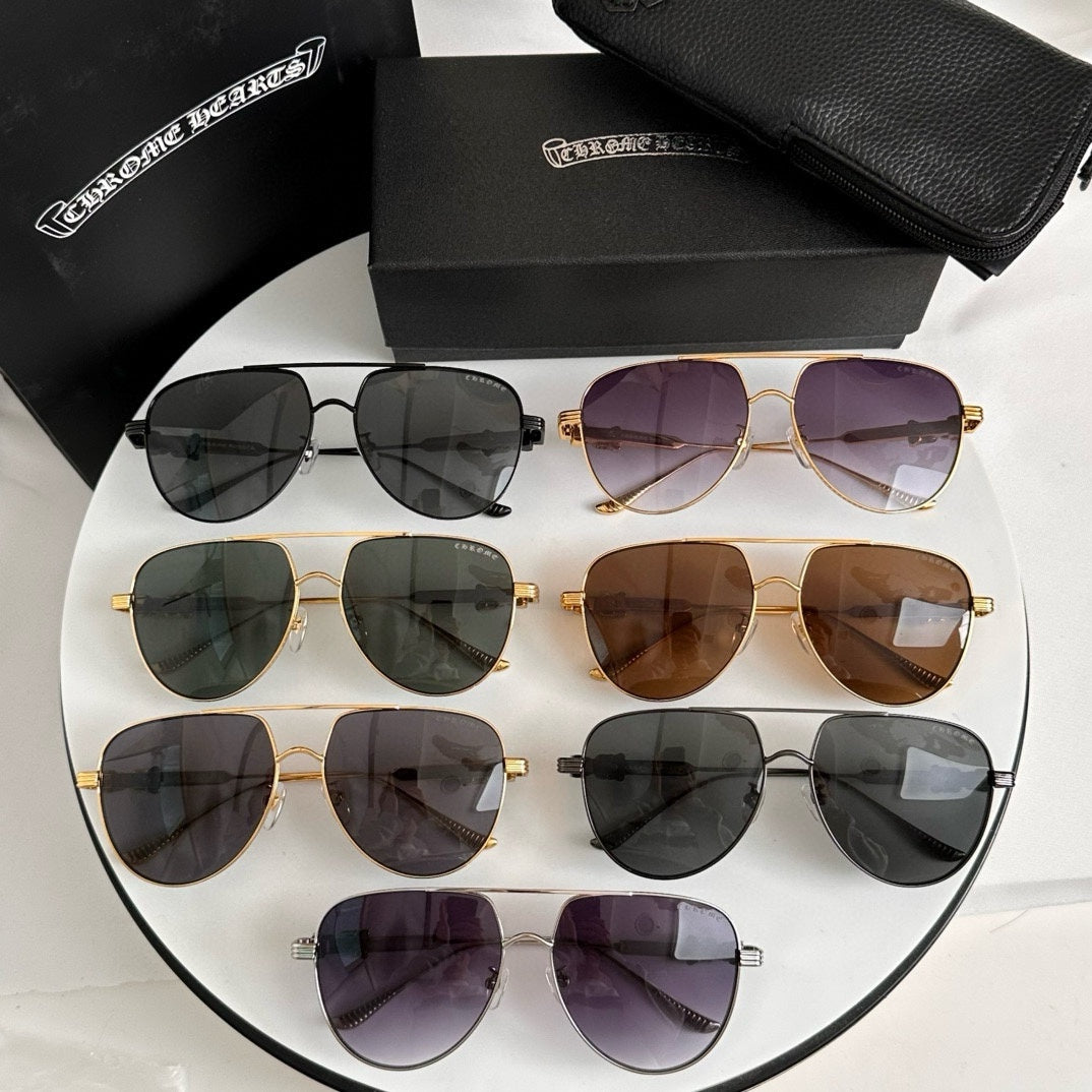 LuxluxHouse Best Quality Glasses Chrome Hearts