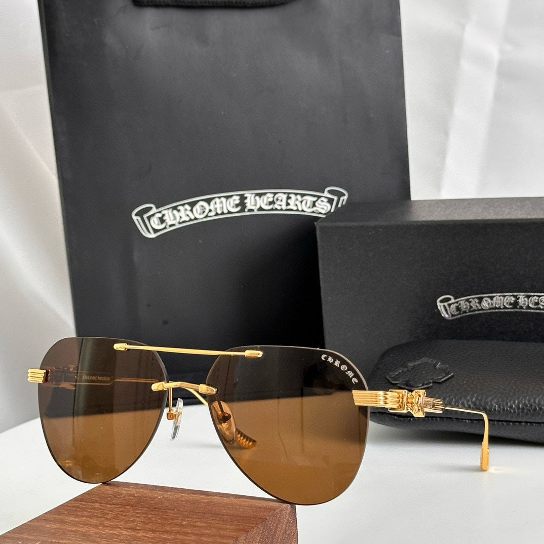 LuxluxHouse Best Quality Glasses Chrome Hearts