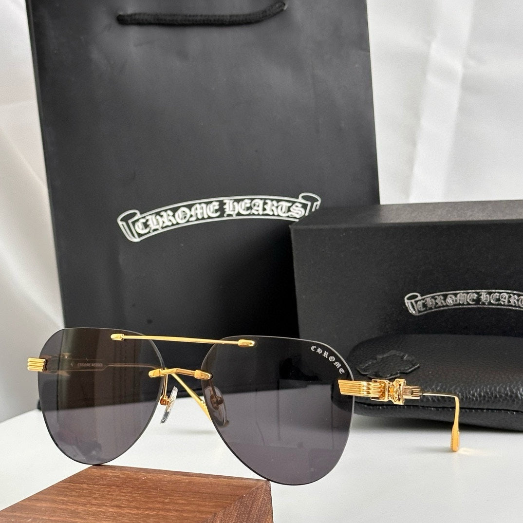 LuxluxHouse Best Quality Glasses Chrome Hearts