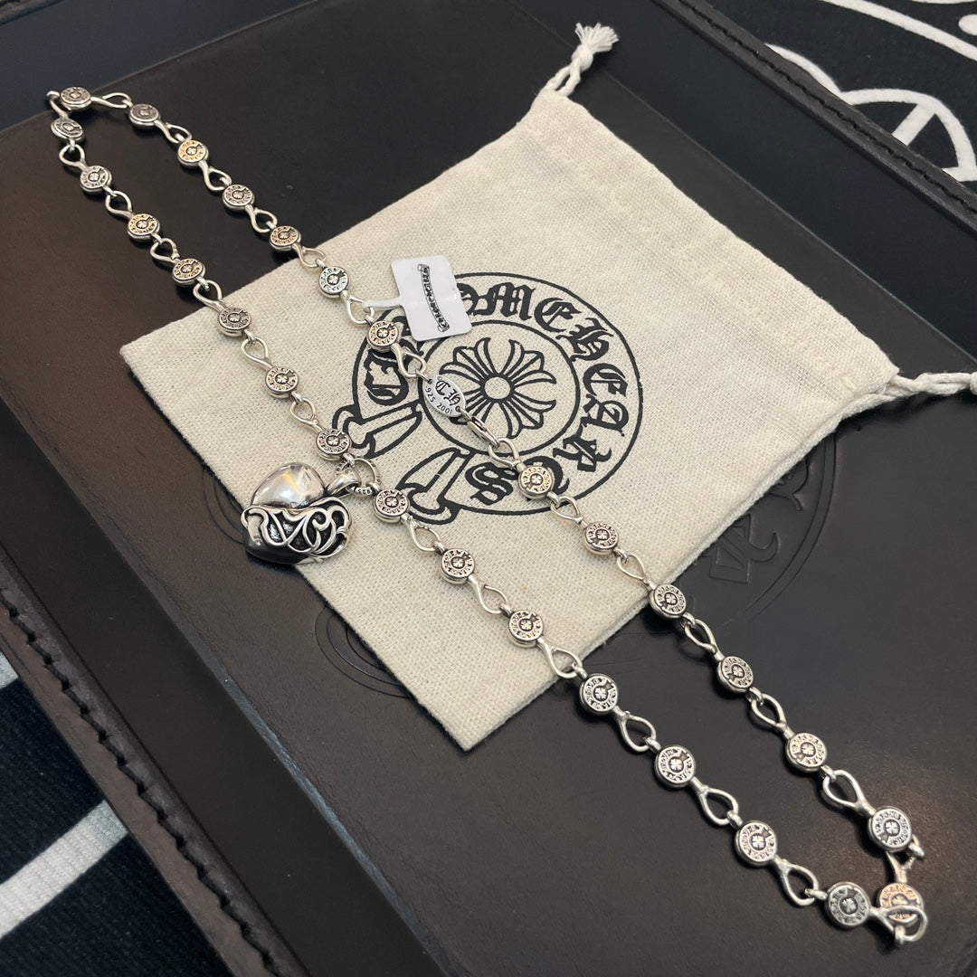 LuxluxHouse Best Quality Accessories Necklace Chrome Hearts