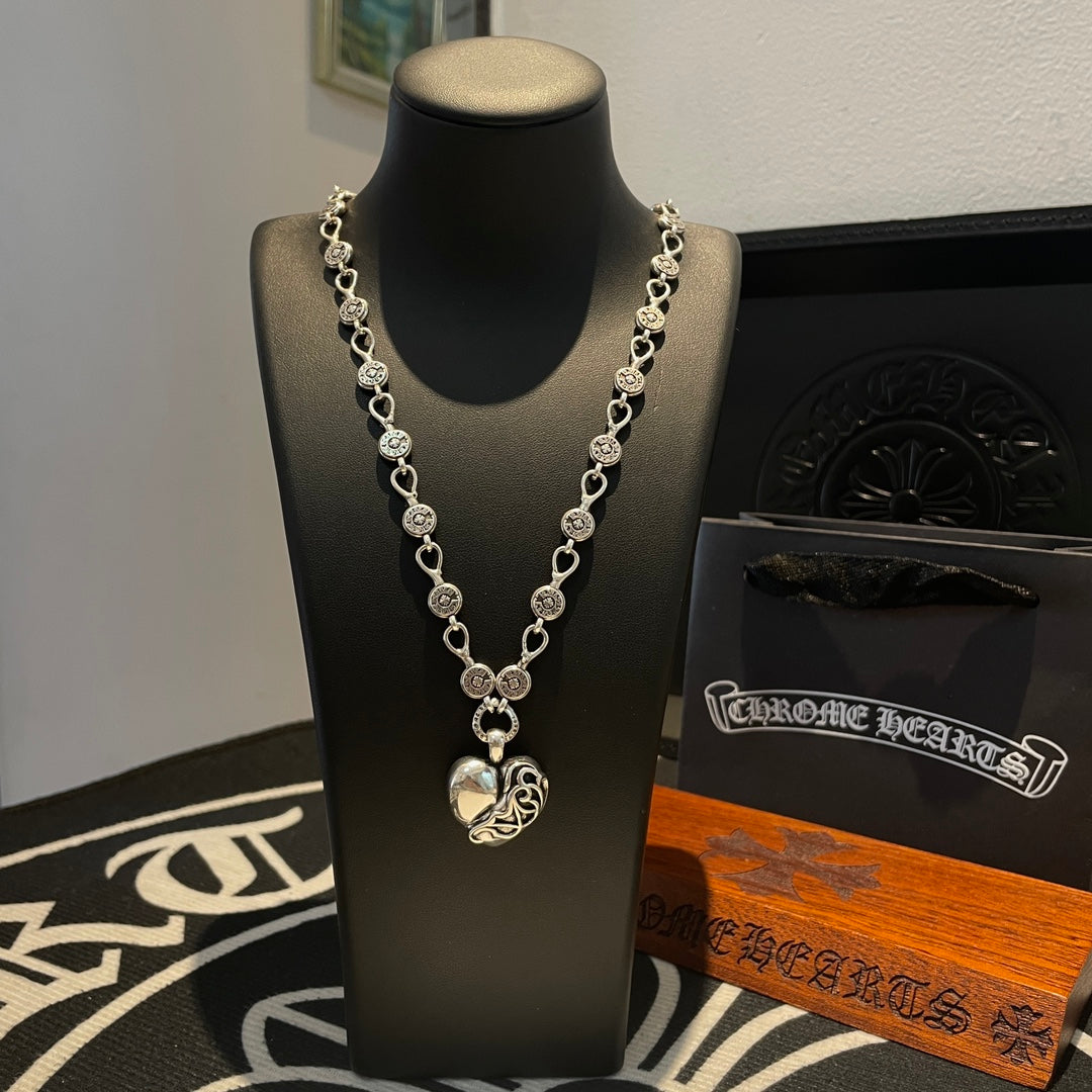 LuxluxHouse Best Quality Accessories Necklace Chrome Hearts