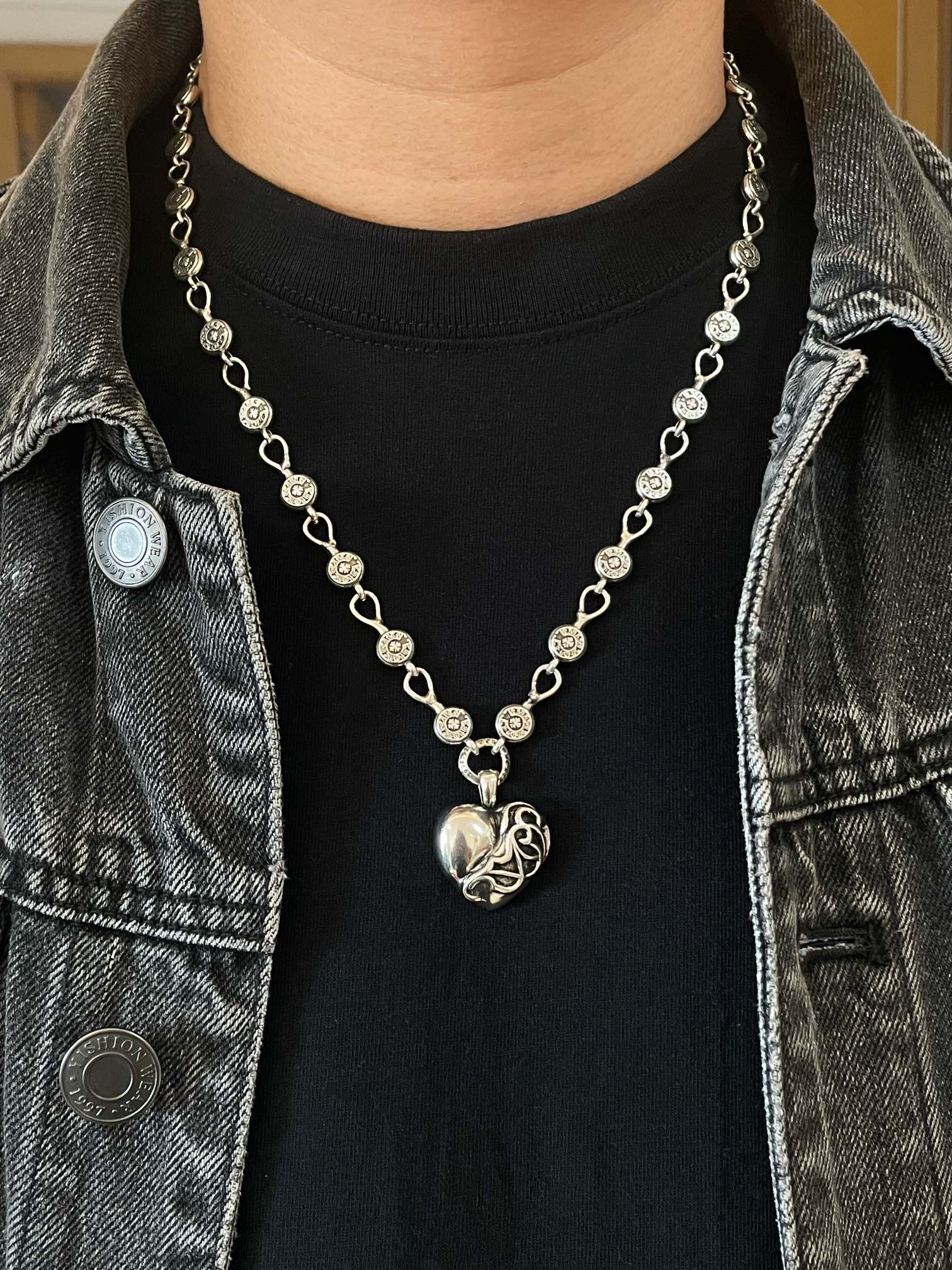 LuxluxHouse Best Quality Accessories Necklace Chrome Hearts