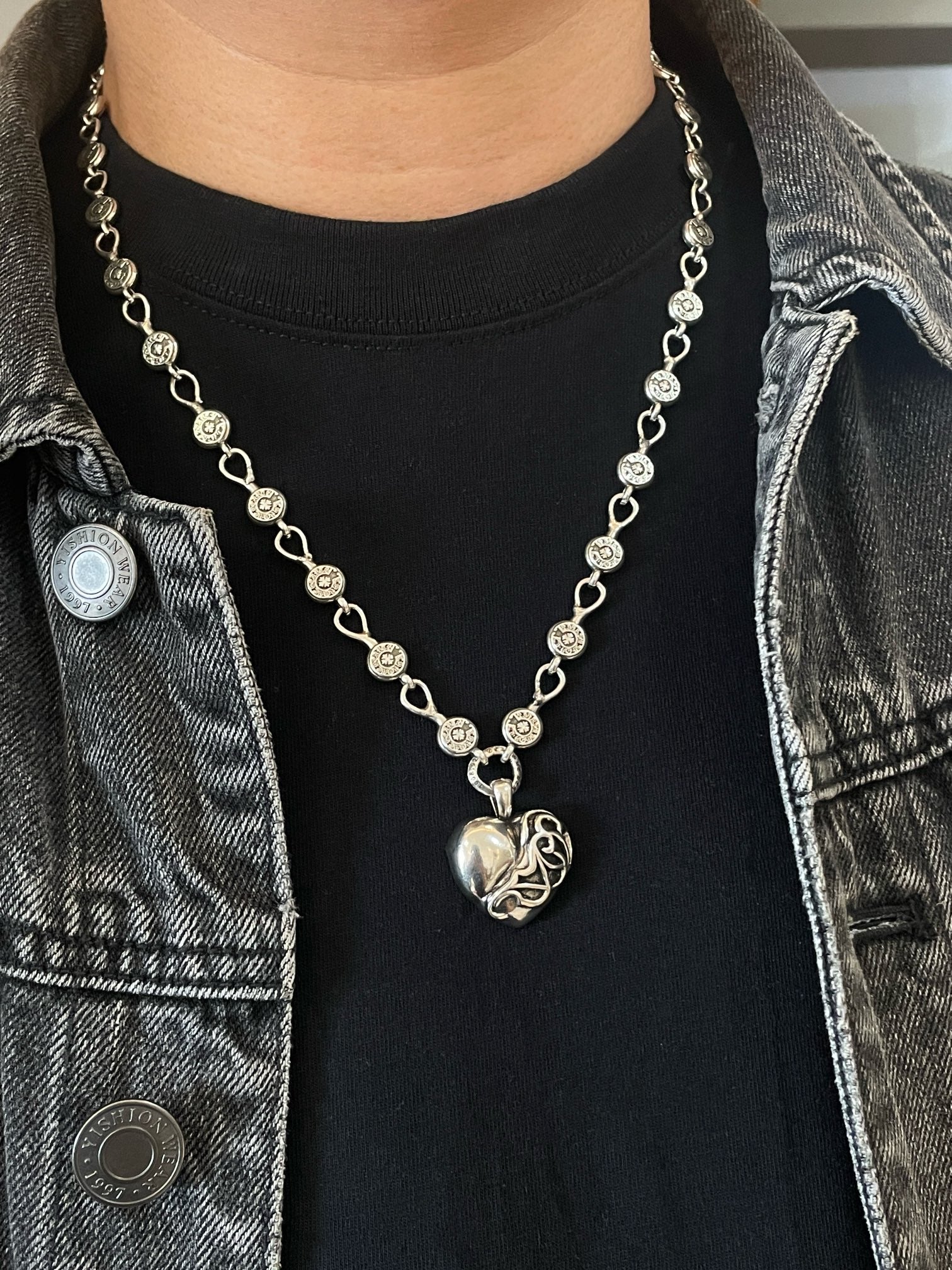 LuxluxHouse Best Quality Accessories Necklace Chrome Hearts