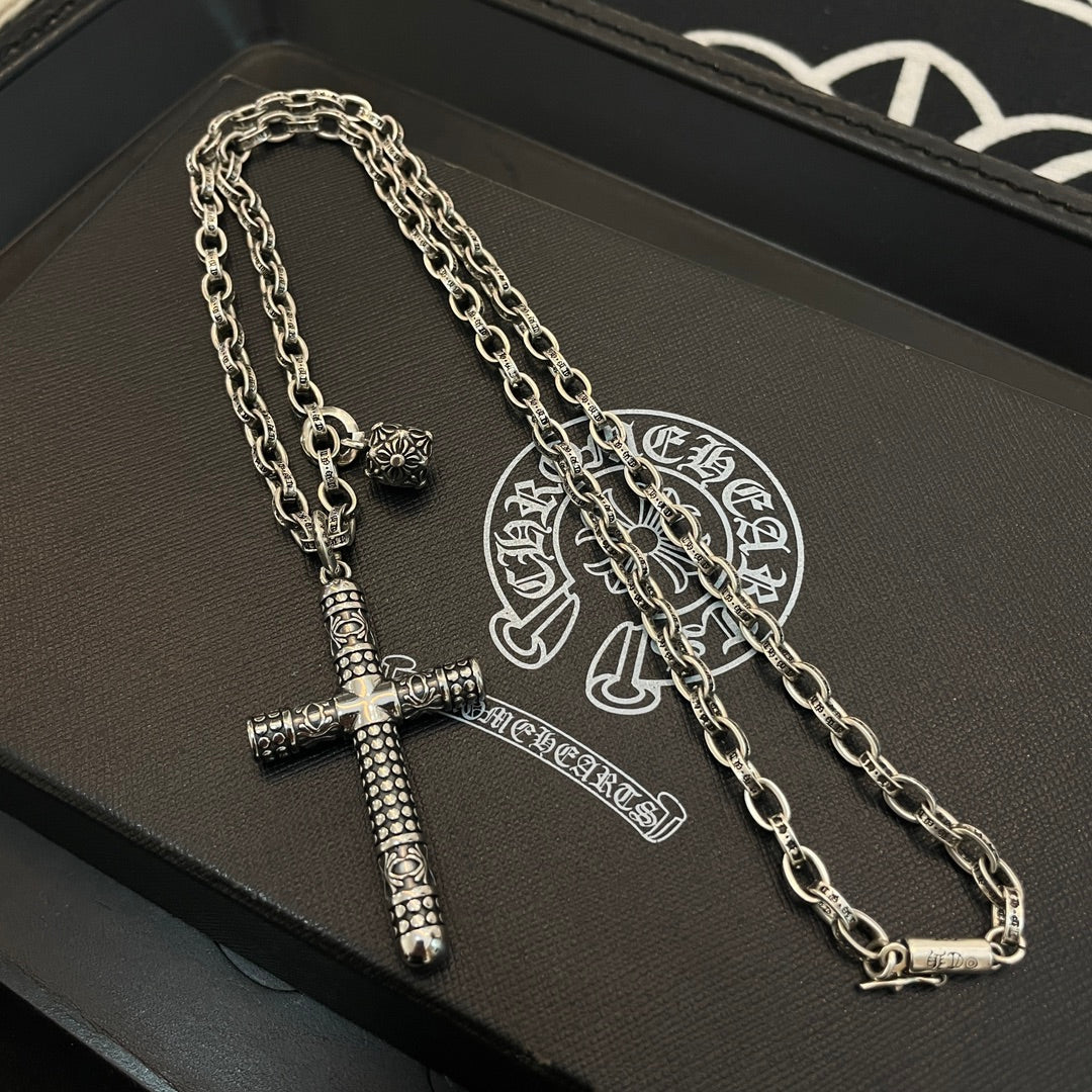 LuxluxHouse Best Quality Accessories Necklace Chrome Hearts