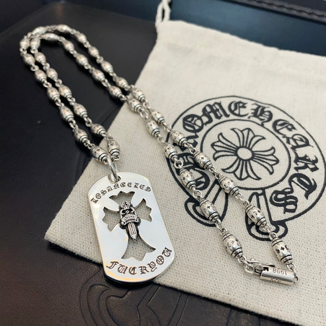LuxluxHouse Best Quality Accessories Necklace Chrome Hearts
