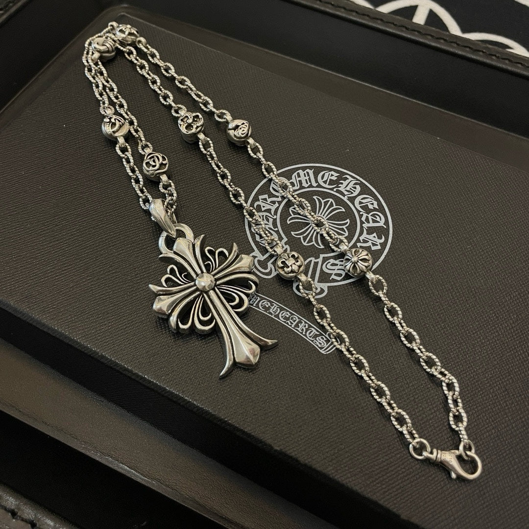 LuxluxHouse Best Quality Accessories Necklace Chrome Hearts