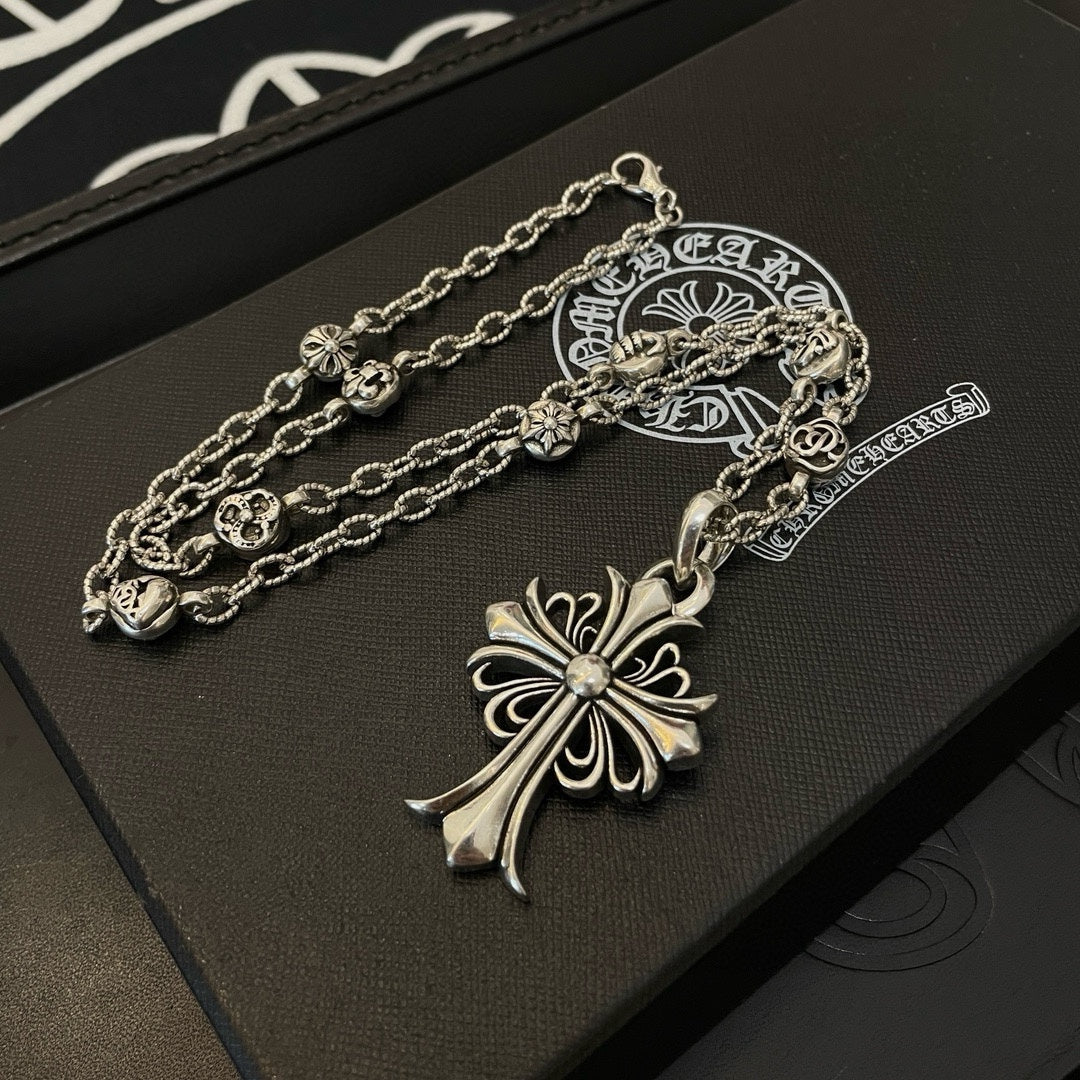 LuxluxHouse Best Quality Accessories Necklace Chrome Hearts