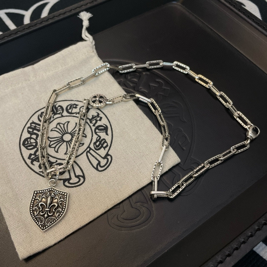 LuxluxHouse Best Quality Accessories Necklace Chrome Hearts