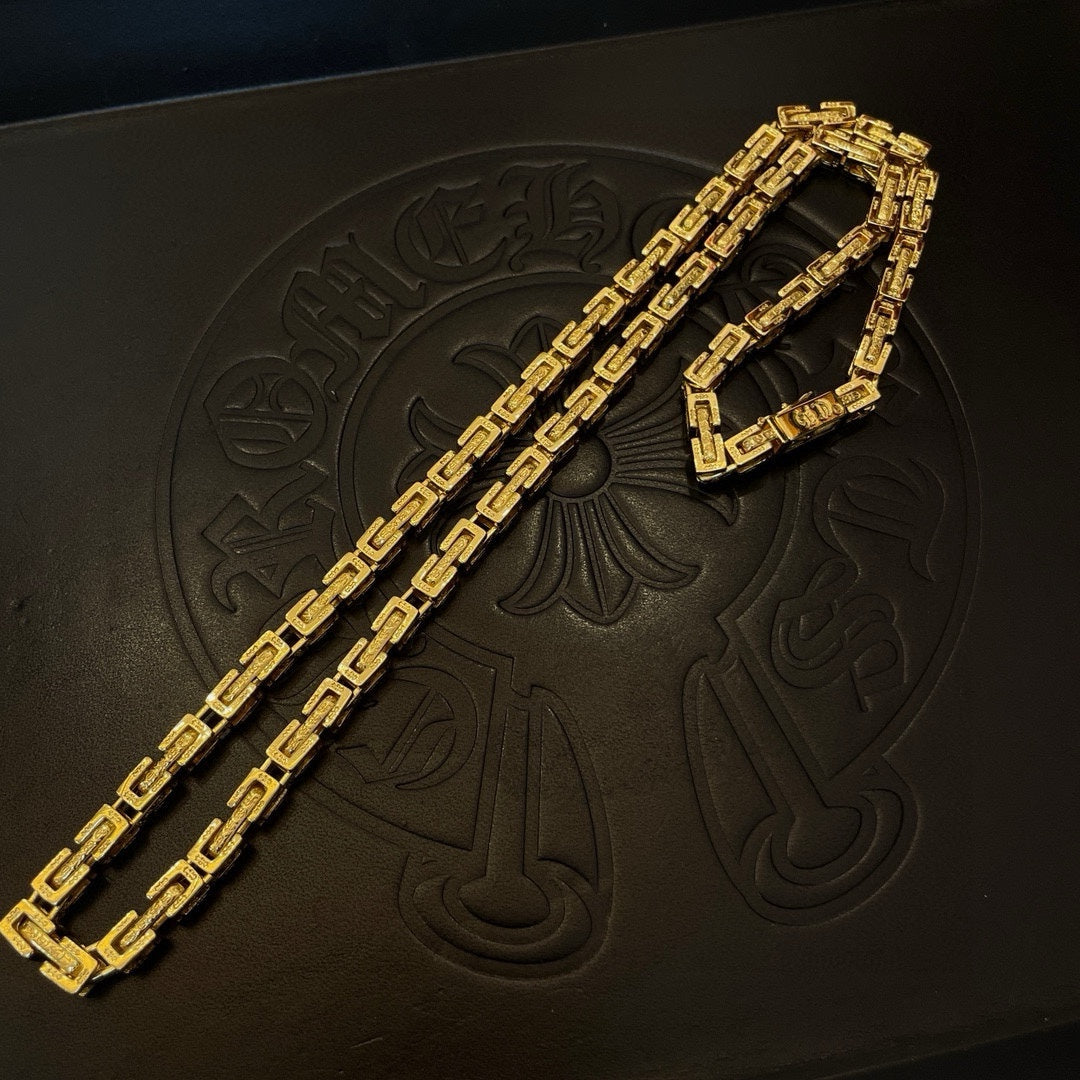 LuxluxHouse Best Quality Accessories Necklace Chrome Hearts