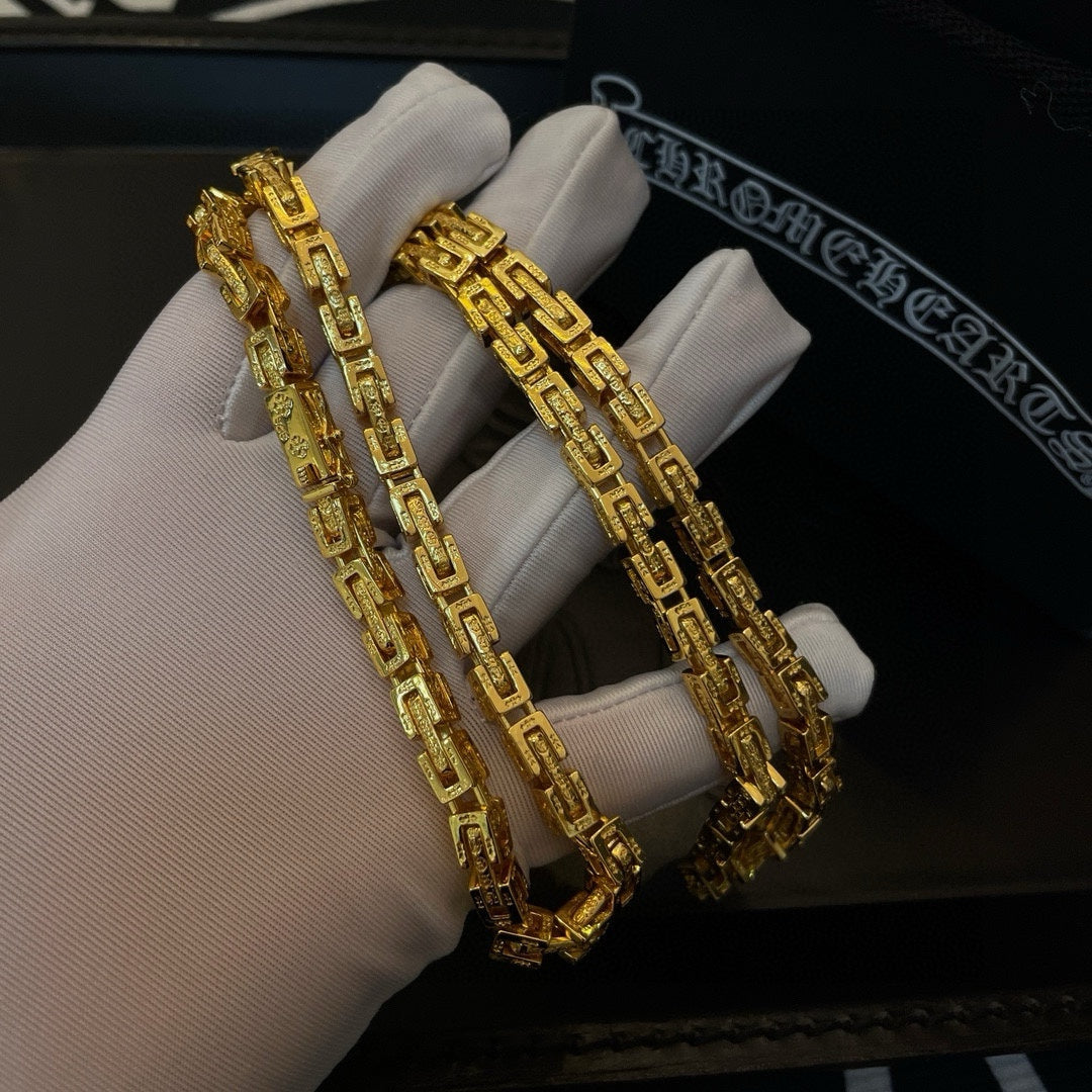 LuxluxHouse Best Quality Accessories Necklace Chrome Hearts