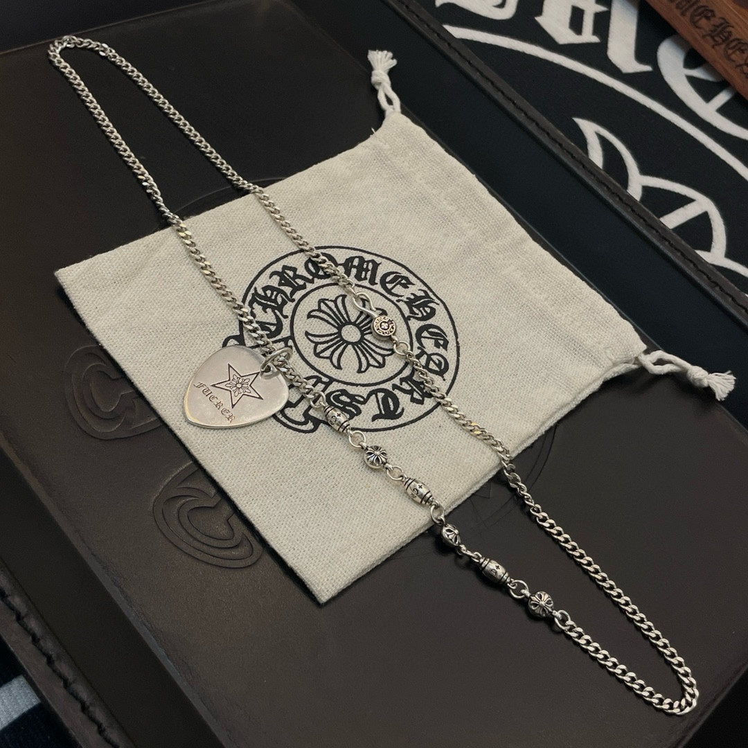 LuxluxHouse Best Quality Accessories Necklace Chrome Hearts