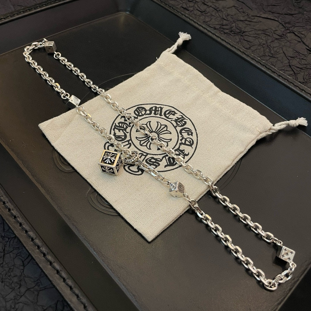 LuxluxHouse Best Quality Accessories Necklace Chrome Hearts