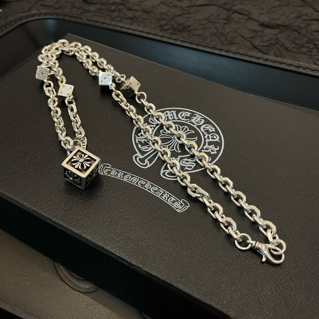 LuxluxHouse Best Quality Accessories Necklace Chrome Hearts