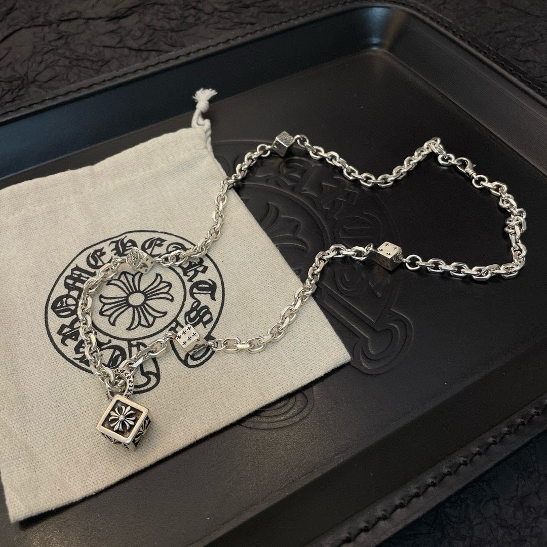 LuxluxHouse Best Quality Accessories Necklace Chrome Hearts