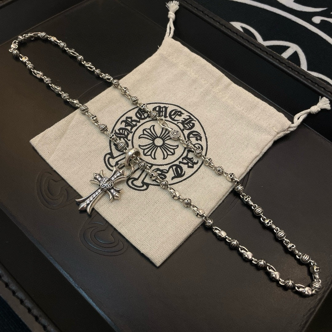 LuxluxHouse Best Quality Accessories Necklace Chrome Hearts