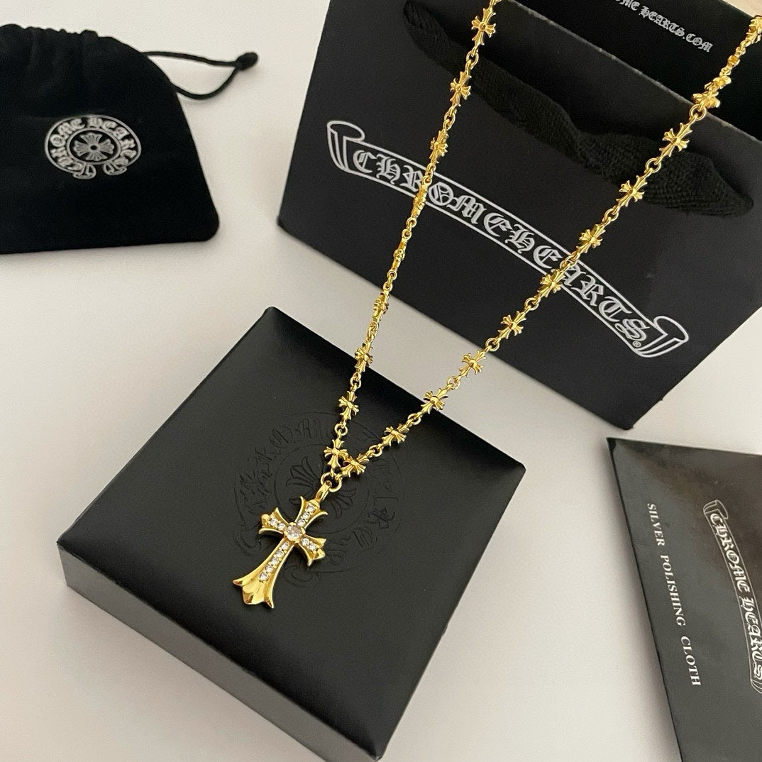 LuxluxHouse Best Quality Accessories Necklace Chrome Hearts
