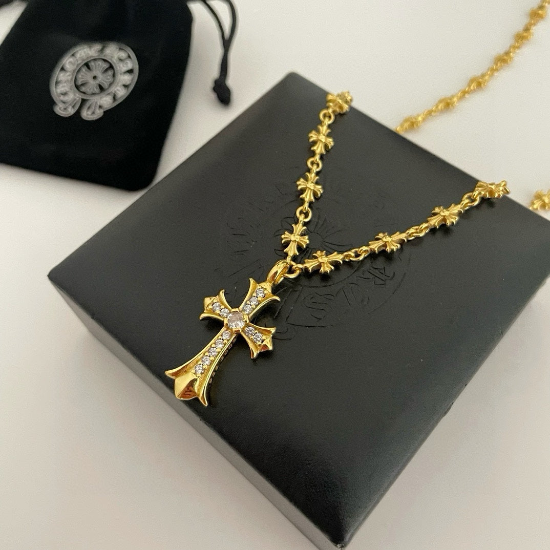 LuxluxHouse Best Quality Accessories Necklace Chrome Hearts