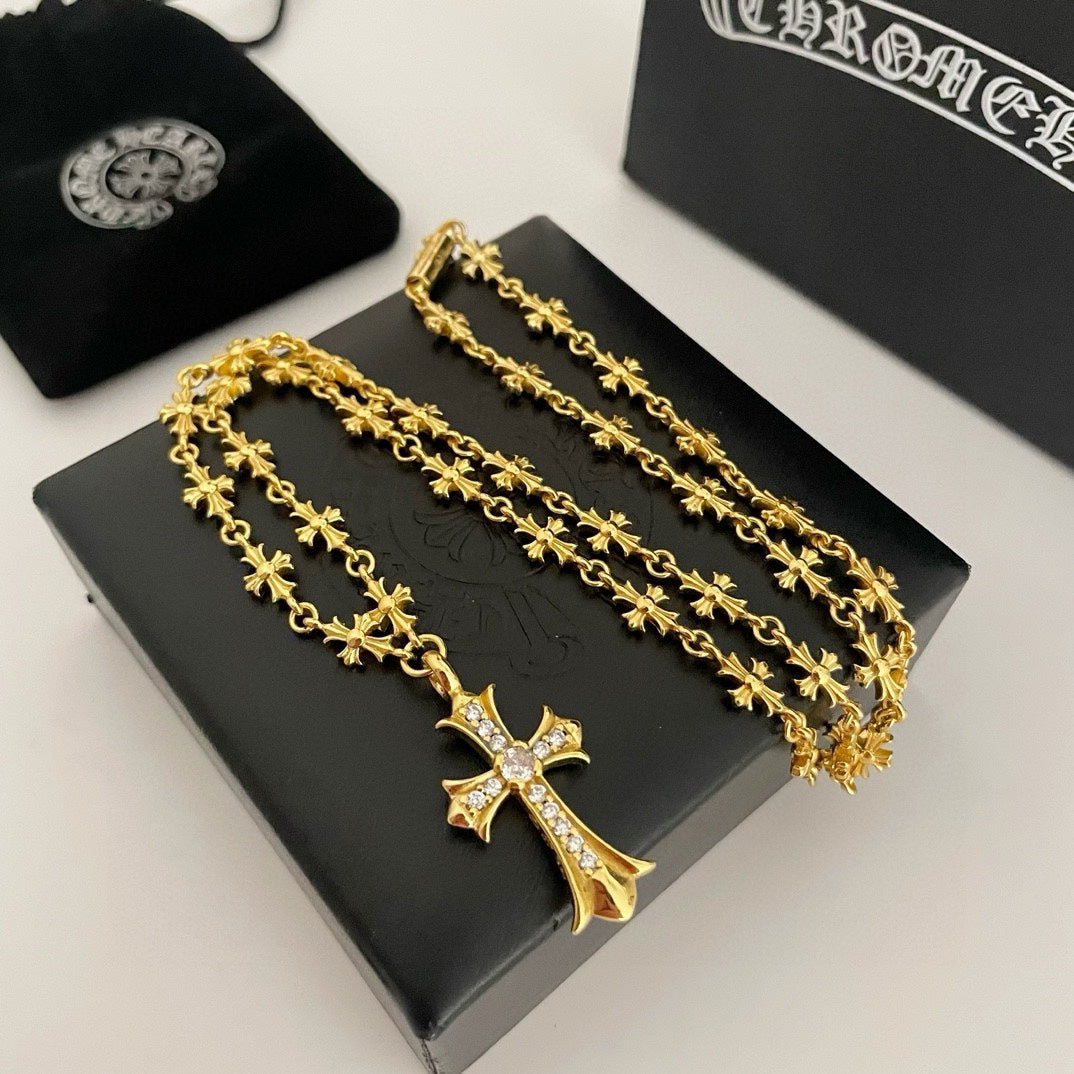 LuxluxHouse Best Quality Accessories Necklace Chrome Hearts