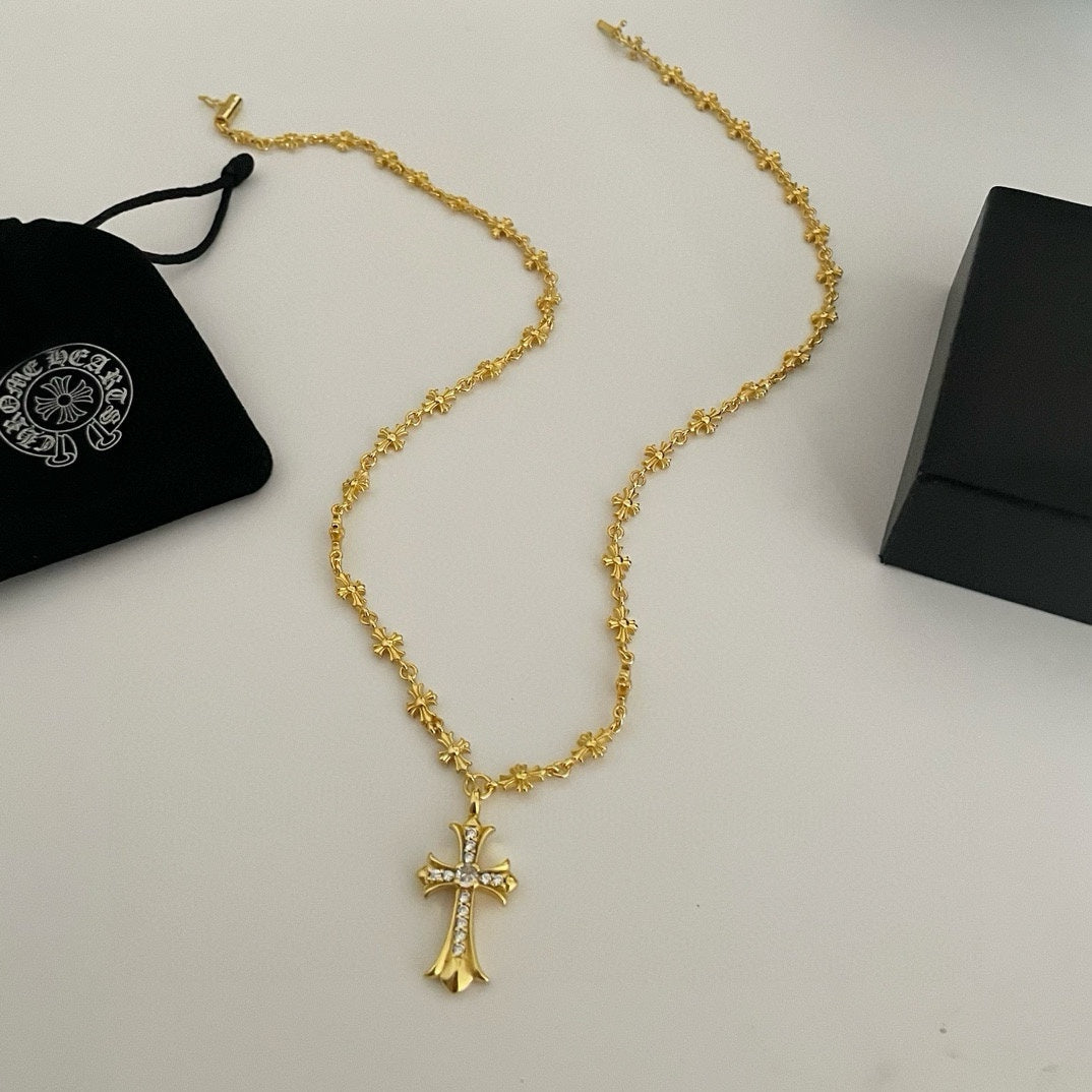 LuxluxHouse Best Quality Accessories Necklace Chrome Hearts