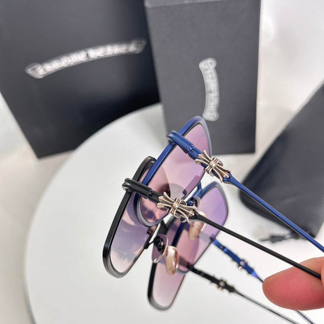 LuxluxHouse Best Quality Glasses Chrome Hearts