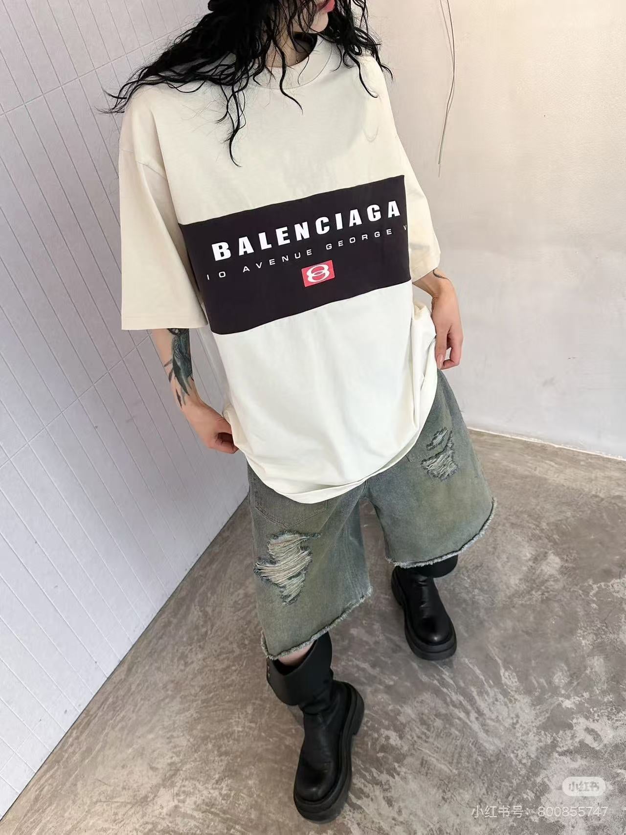 LuxluxHouse Best Quality Clothes Balenciaga T-shirt