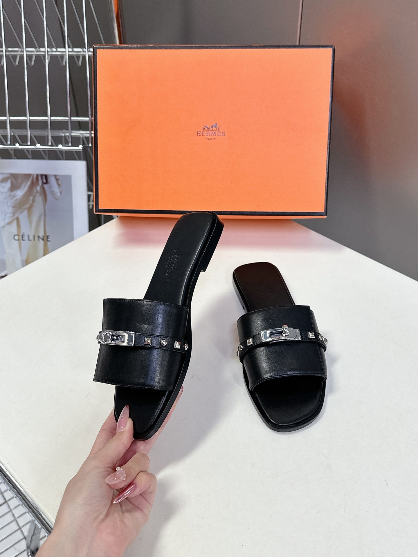LuxluxHouse Best Quality Women Shoes Hermes