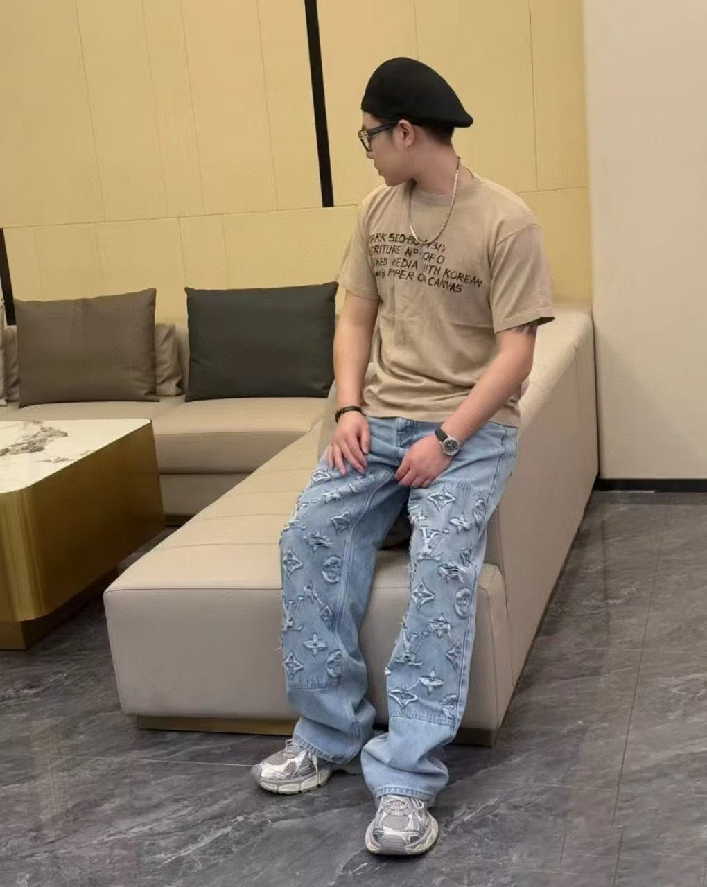 LuxluxHouse Best Quality Clothes T-shirt Louis Vuitton