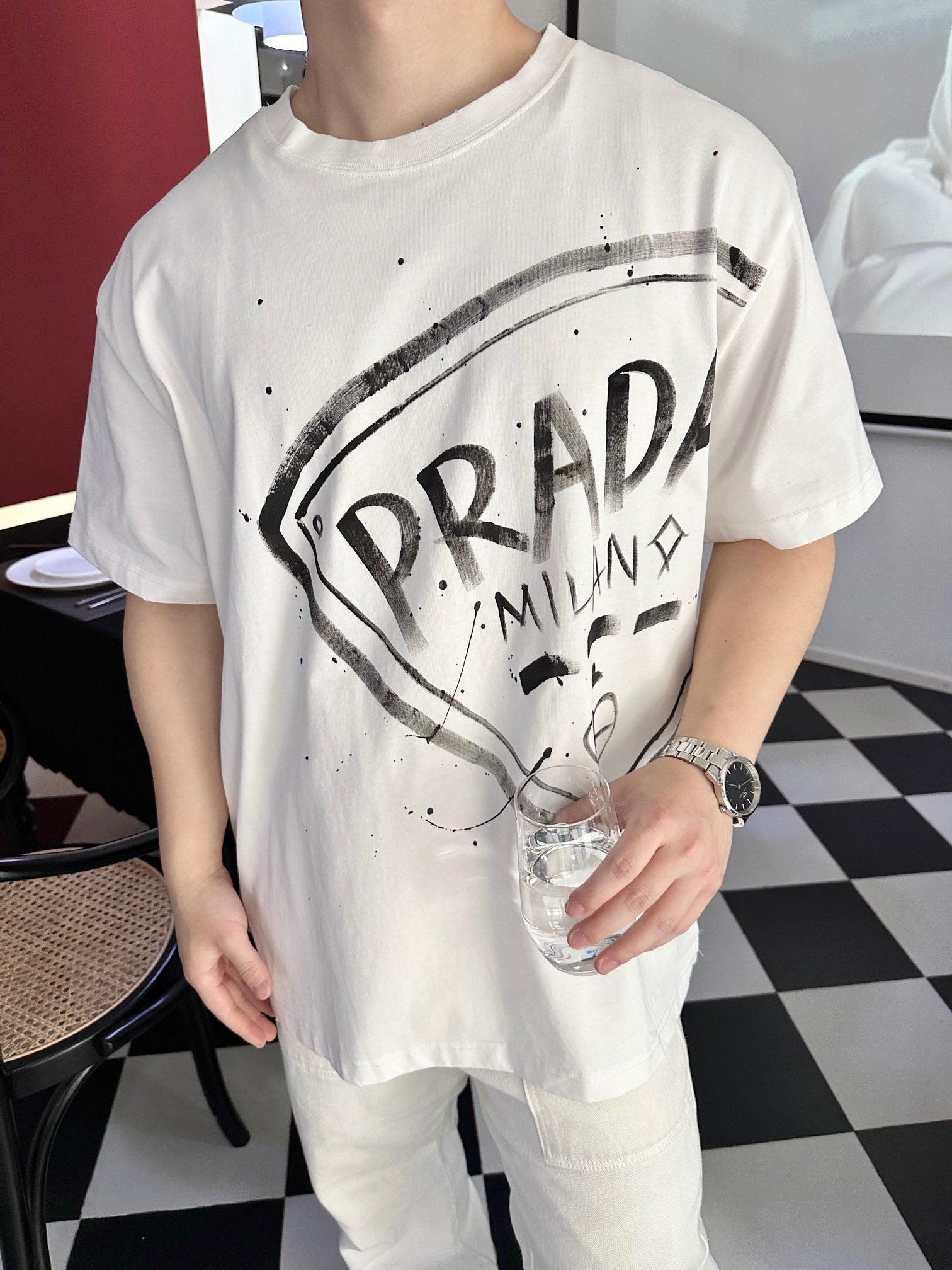 LuxluxHouse Best Quality Clothes T-shirt Prada