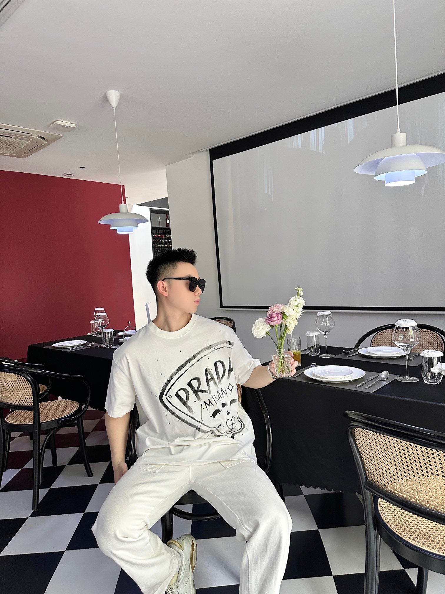 LuxluxHouse Best Quality Clothes T-shirt Prada